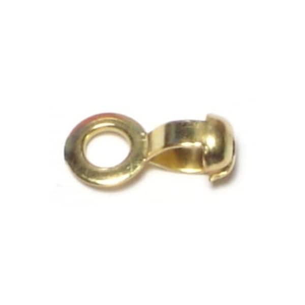 #6 x 1/8" Brass Ball Chain Eye Connectors 25PK